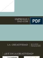 Empresas I CREATIVIDAD