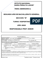 Planificacion Seminario 2 PROF. ENSOR