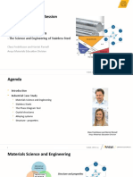 Stainless Steel Structure and Properties Case Study Presentation PPTSSSEN21