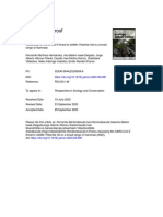 Assessing The SARSCoV2 Threat To Wildlife Potential Risk To A Broad Range of Mammals PDF