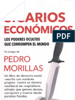 Pedro Morillas - Sicarios económicos - Los poderes ocultos que corrompen el mundo - Ediciones Carena, Barcelona - 2023 (1° edición)