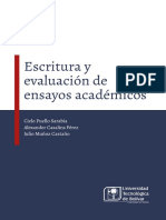 Escritura y Evaluación de Ensayos Académicos