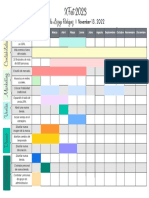 XFest 2023 Diagrama de Gantt Básico PDF