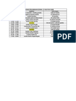 Rundown Perlombaan