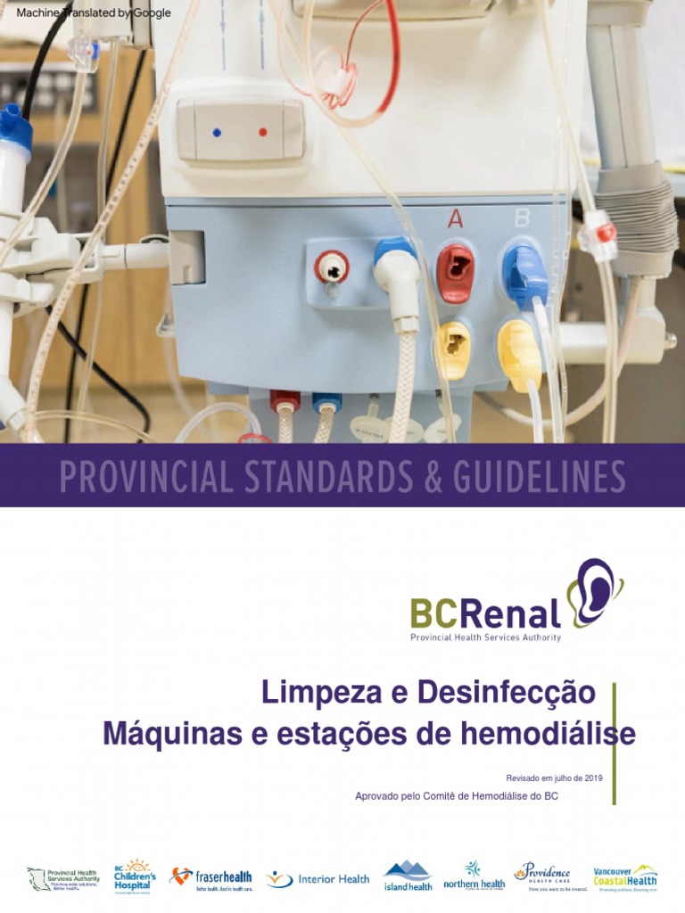 HD Guideline Cleaning Disinfecting HD Machines | PDF | Hepatite B ...