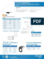 HYFLOW Submersible Auto Couplings Elbow Kits and Spare Parts - Data Sheet PDF