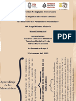 Cuadro Sinoptico Aprendizaje de Las Matemáticas PDF