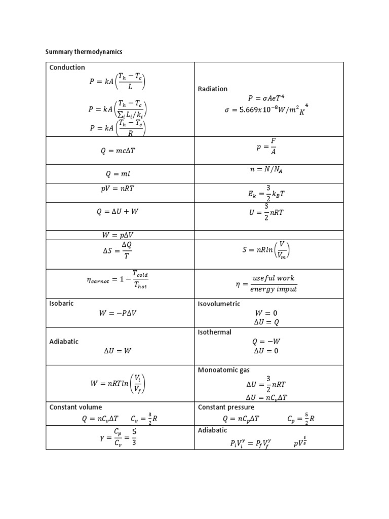 Thermo PDF Gases Physical Sciences