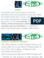Company Policies: Releases To The Environment, Reduction in Permitted Emissions and Zero Detentions by Continuously