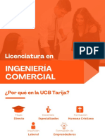 Brochure y Malla Curricular Ingenieria Comercial