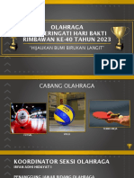 Pertandingan Olahraga HRB Tahun 2023