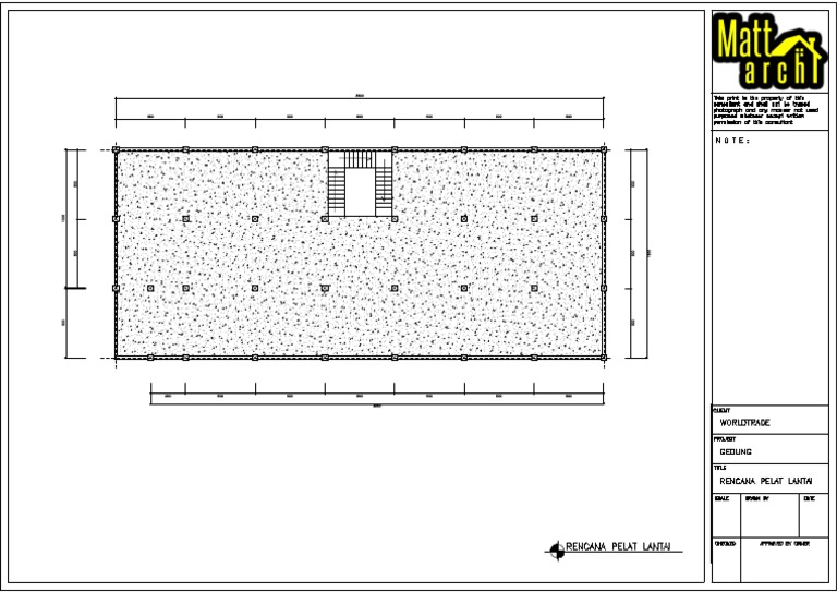Rencana Pelat Lantai | PDF