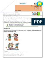 Tutoria Me Protejo de Situaciones Qe Me Afectan