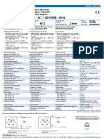 DW - A - 607/608 - M12: Data Sheet
