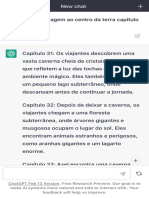 Resumo dos capítulos 31 ao 36 da viagem ao centro da terra