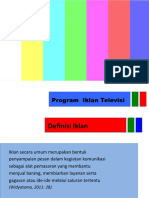 Slide DKV 314 Program Video Iklan TV