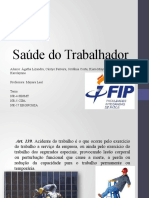 Saúde e Segurança no Trabalho