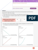 Relaciones de proporcionalidad directa en contextos