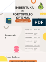 Analisis Portofolio Optimal IDX30 2023