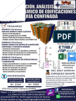 Diseño sísmico de edificaciones en albañilería confinada