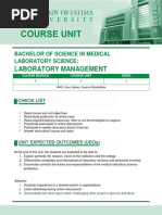 Introduction - OLFU Vision - Mission | PDF | Medicine | Medical Laboratory