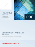 Hazardous Wastes