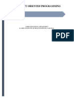 CSI-403 Lab Manual OOP PDF