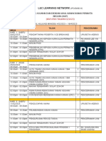 TIME TABLE KAP 13 ONLINE (04.02.23 - 21.04.23) Sat & Sun