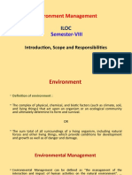 Environmental Management Overview