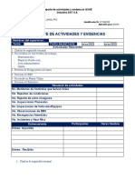 Reporte de Actividades y Evidencias - Borrador