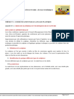 AP 1ère - L1 - CHOIX DE MATERIEL ET TECHNIQUE DE SCULPTURE PDF
