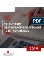 Calendario Fiscal 2019 - Centroamérica