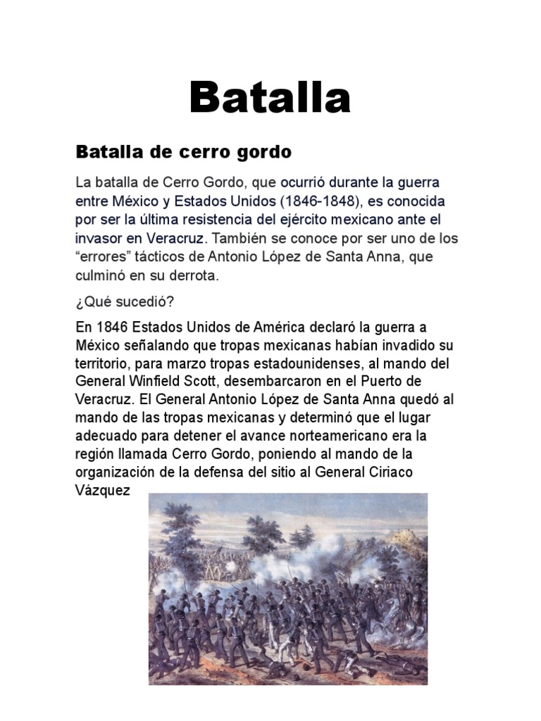 Batalla Pdf Batallas Guerra