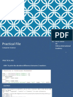 Practical File