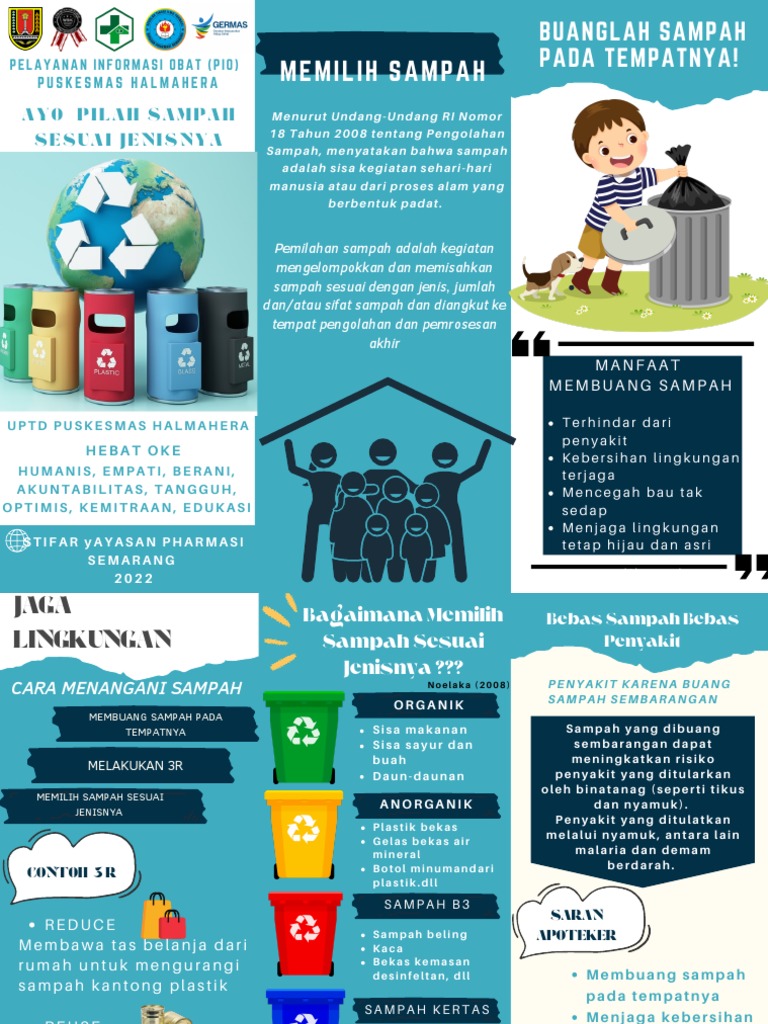 Leaflet Pilah Sampah Fix | PDF