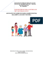 Protocolo de Bioseguridad para La Entrega de RPP y Kit Pedagogicos Asobolivar