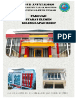 Panduan Syarat Elemen Kelengkapan Resep