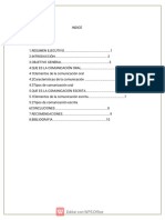 Informe de C.E