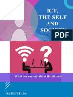 Ict, Self and The Society