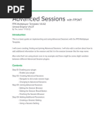 Advanced Sessions STEAM