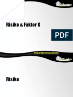 4 RESIKO Dan FAKTOR X