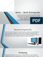 Jenis - Jenis Komputer