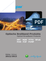 Optische Breitbandprodukte Optical Broadband Products Rev1