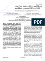 Spatial and Temporal Distribution of Foot-And-Mouth Disease in Mozambique Between 2010 and 2020