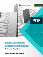 Administracion I (Entrevistas)