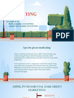 TUGAS BESAR 1 - Kelompok 14 - Green Marketing - Manajemen Pemasaran