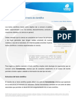 Estructura Texto Cientifico PDF