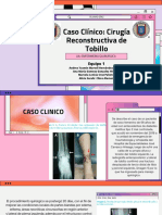 Caso Clínico Cirugía Reconstructiva de Tobillo PDF