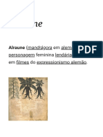 Alraune - Wikipédia, A Enciclopédia Livre PDF