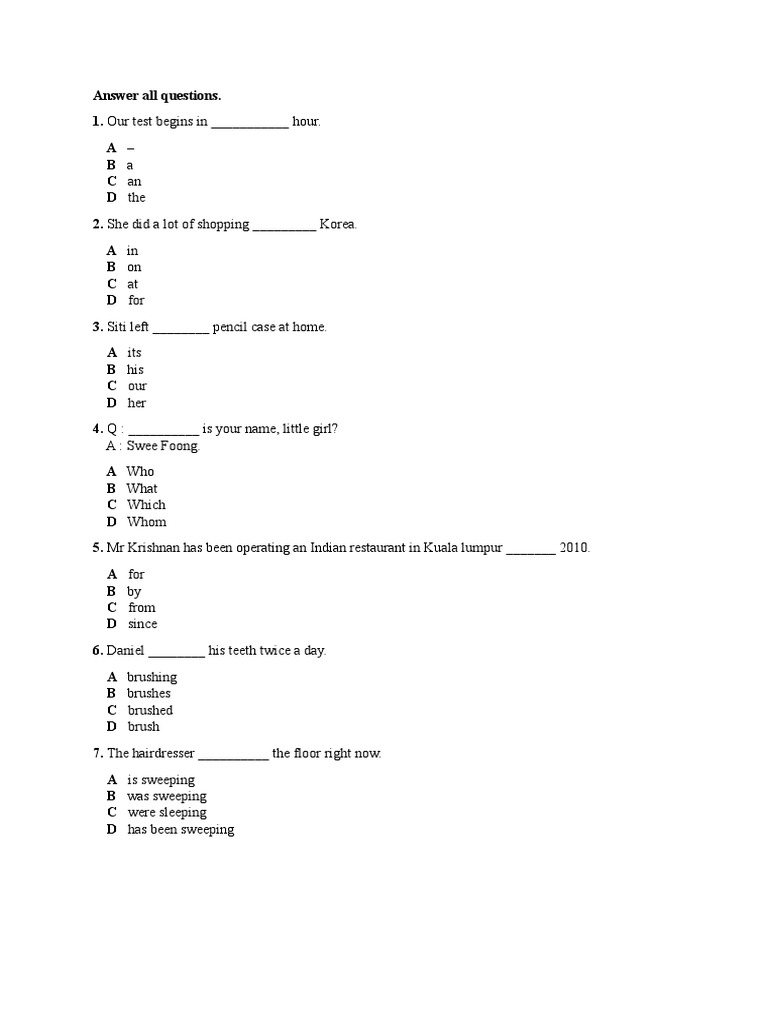 DLP Diagnostic Test BI | PDF